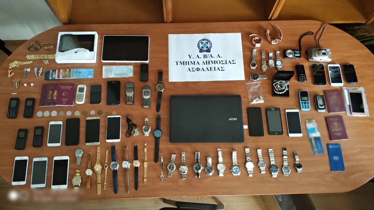 Τεράστια η ποσότητα κλοπιμαίων της Γεωργιανής μαφίας – Τρομοκρατούσε την Αττική «καθαρίζοντας» σπίτια (Εικόνες)